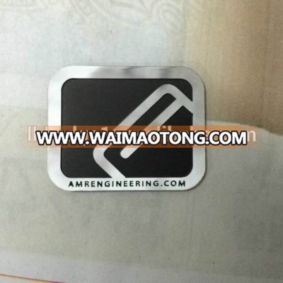 aluminum embossed label, metal furniture nameplate